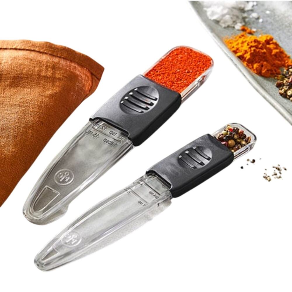 NEW Pampered Chef Adjustable Measuring Spoon Set Item #2258